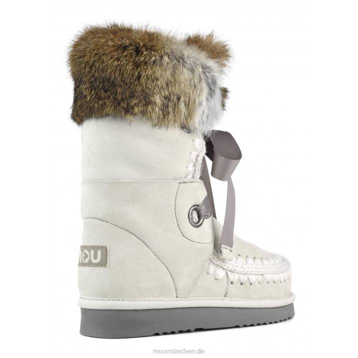 Eskimo-Spitze und Fell Frauen 0V6X309 Weißbirke Mou