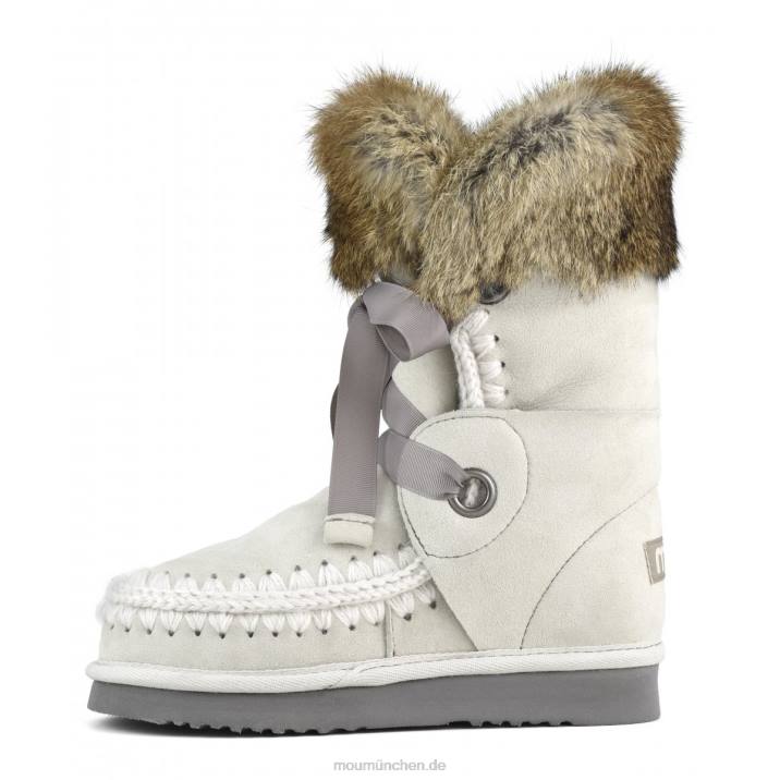 Eskimo-Spitze und Fell Frauen 0V6X309 Weißbirke Mou