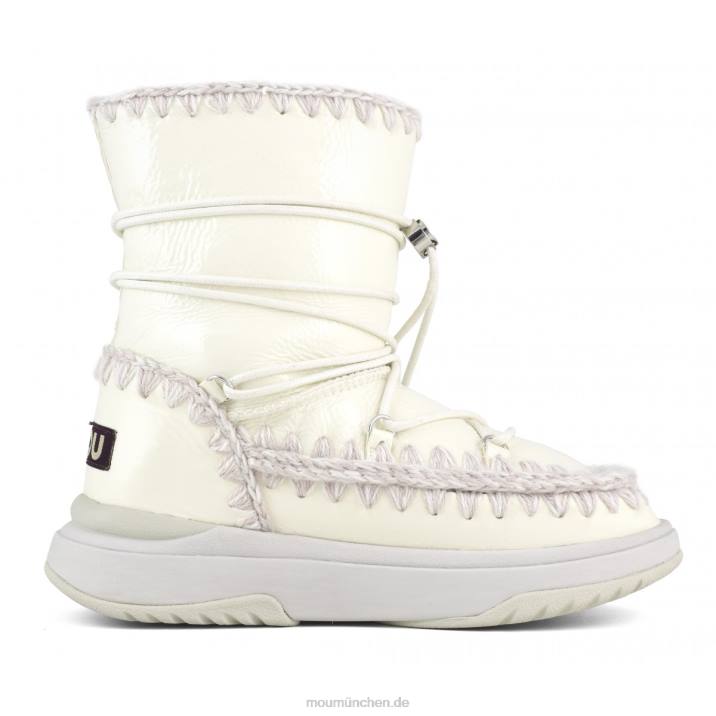 Jogger-Schneestiefel-Shorts Frauen 0V6X375 Lackweiß Mou