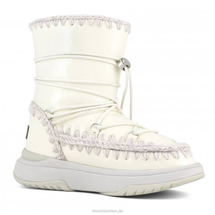 Jogger-Schneestiefel-Shorts Frauen 0V6X375 Lackweiß Mou