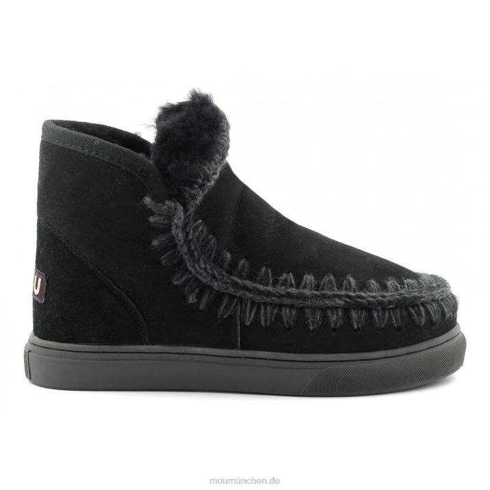 Eskimo-Sneaker 609 Frauen 0V6X611 Schwarz Mou