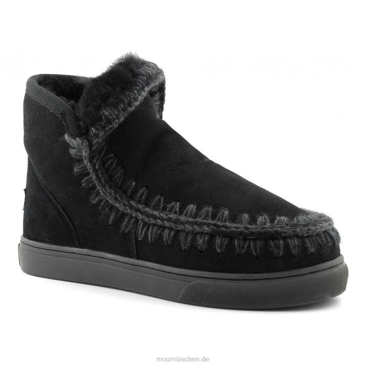 Eskimo-Sneaker 609 Frauen 0V6X611 Schwarz Mou