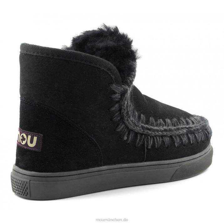 Eskimo-Sneaker 609 Frauen 0V6X611 Schwarz Mou
