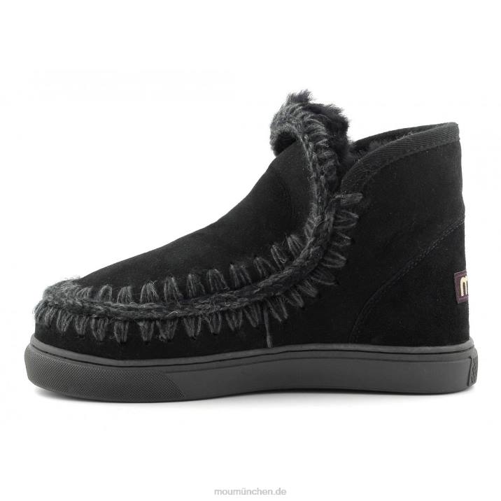 Eskimo-Sneaker 609 Frauen 0V6X611 Schwarz Mou