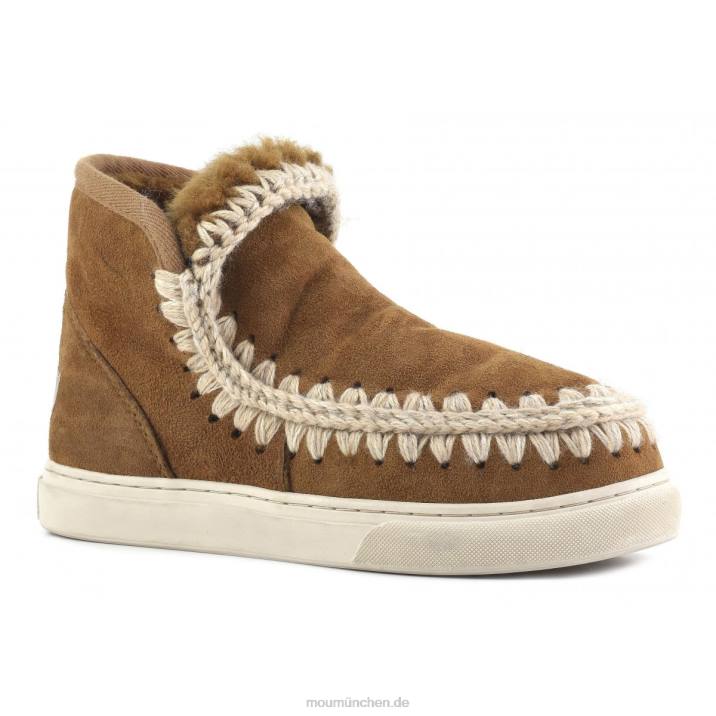 Eskimo-Sneaker 609 Frauen 0V6X612 Cognac Mou