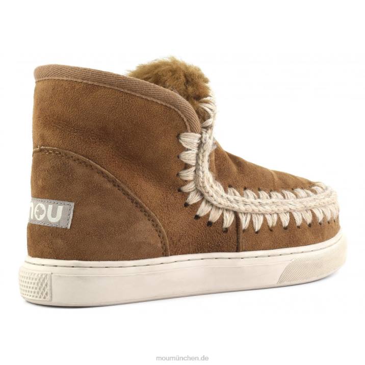 Eskimo-Sneaker 609 Frauen 0V6X612 Cognac Mou