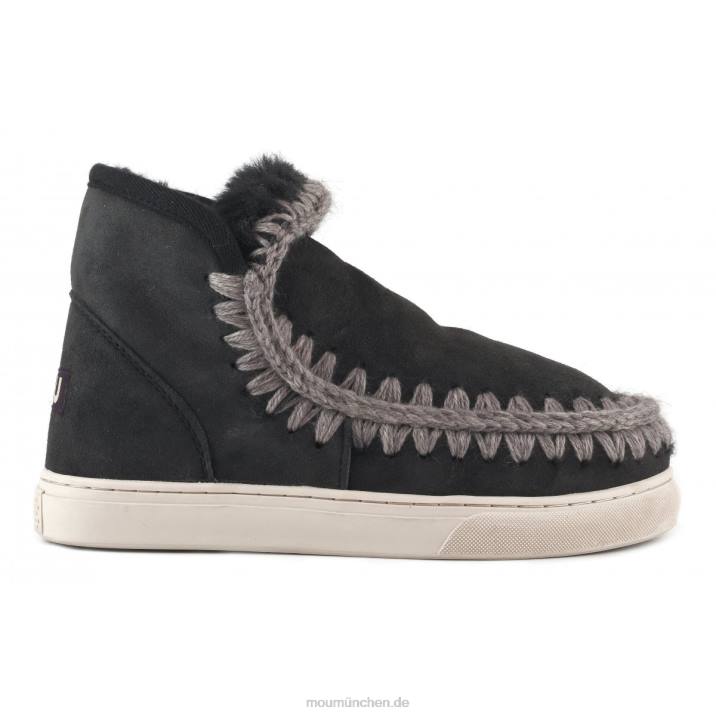 Eskimo-Sneaker 609 Frauen 0V6X613 aus schwarz Mou