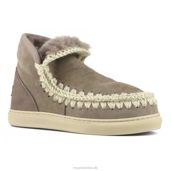 Eskimo-Sneaker 609 Frauen 0V6X615 Elefantengrau Mou