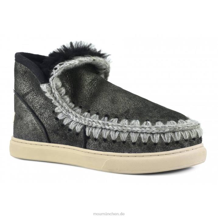 Eskimo-Sneaker 630 Frauen 0V6X635 Staubschwarz Mou