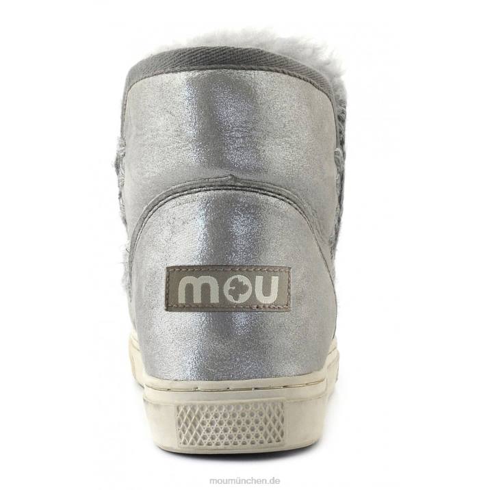 Eskimo-Sneaker Frauen 0V6X661 Mikroglitter-Silber Mou