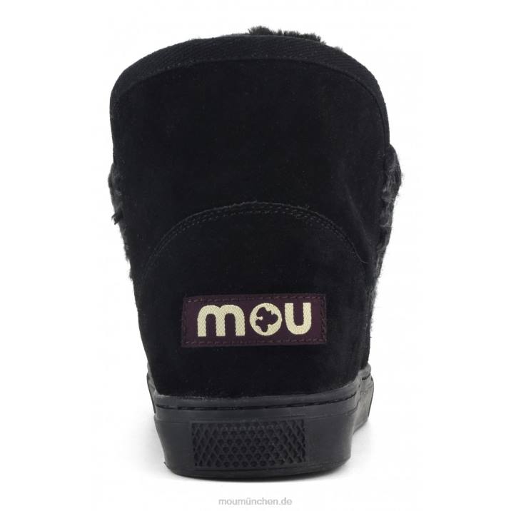 Eskimo-Sneaker gehäkelt Frauen 0V6X598 Schwarz Mou