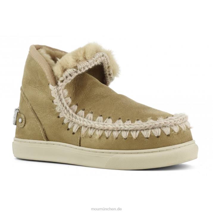 Eskimo-Sneaker mit Strasssteinen Frauen 0V6X596 Staubtabak Mou