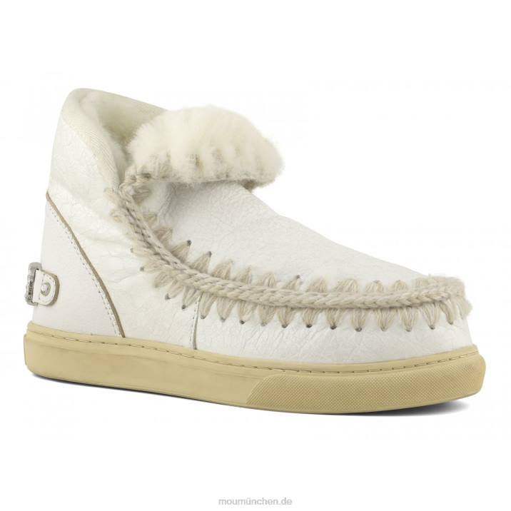 Eskimo-Sneaker mit Strasssteinen Frauen 0V6X630 Wachsweiß Mou