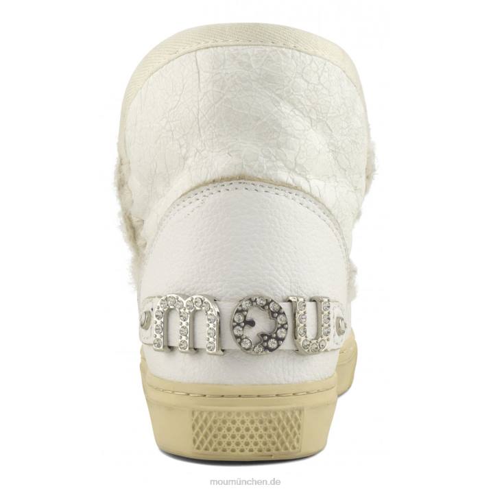 Eskimo-Sneaker mit Strasssteinen Frauen 0V6X630 Wachsweiß Mou