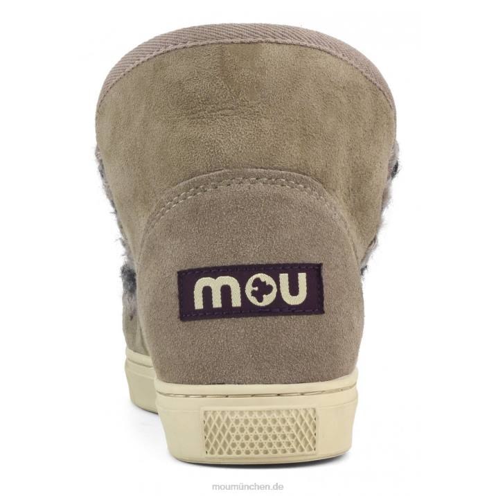 Eskimo-Sneaker mit Übernähten Frauen 0V6X590 Elefantengrau Mou