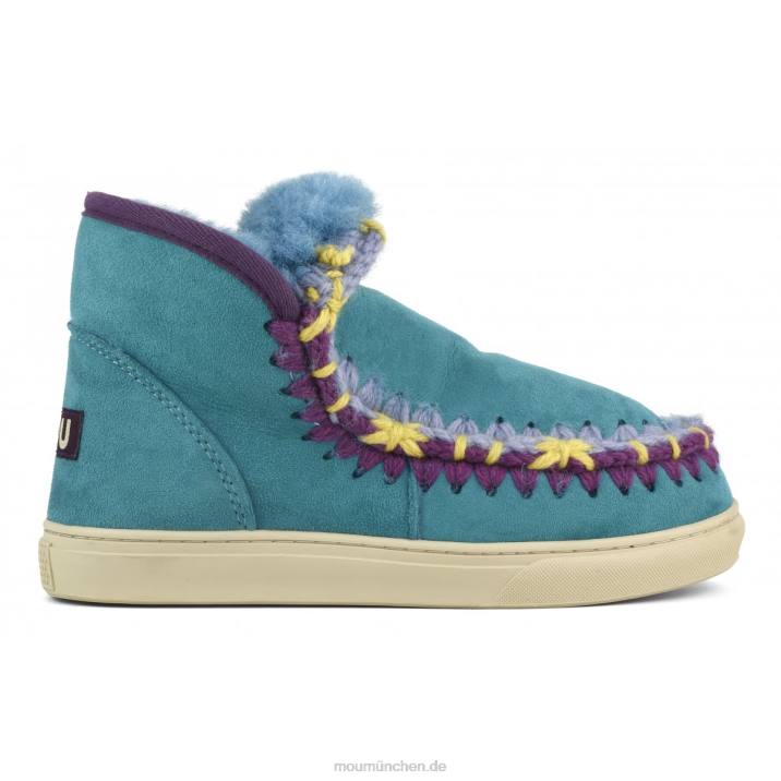 Eskimo-Sneaker mit Übernähten Frauen 0V6X593 Biskaya-Bucht Mou