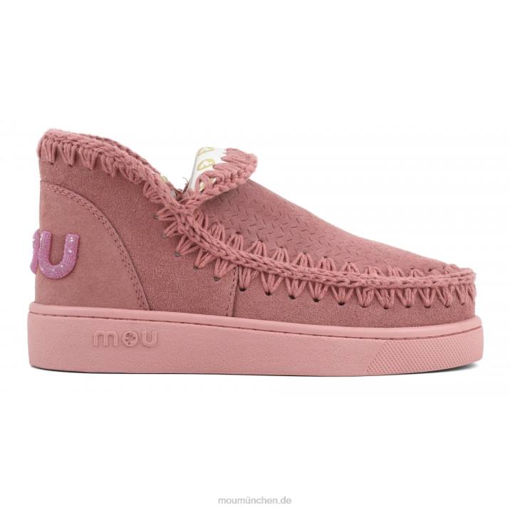 Sneaker-Monochrom-Glitzer-Logo Frauen 0V6X30 Pfingstrose Mou