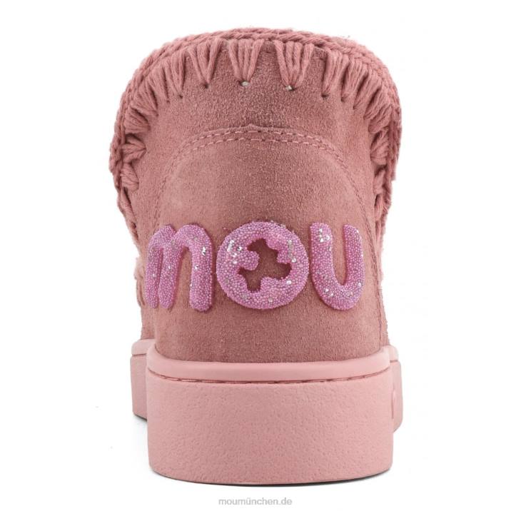 Sneaker-Monochrom-Glitzer-Logo Frauen 0V6X30 Pfingstrose Mou