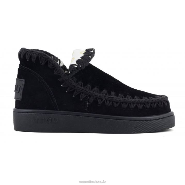 Sneaker einfarbig Frauen 0V6X35 Schwarz Mou