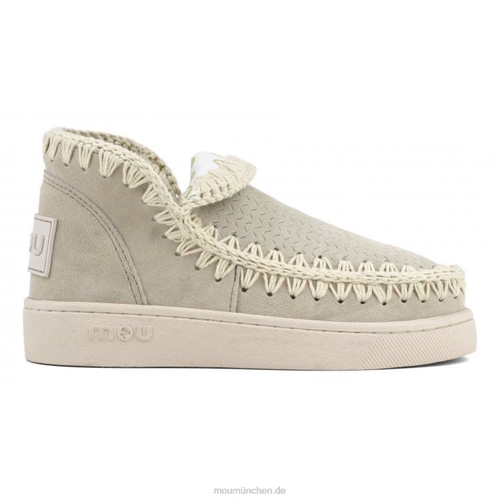 Sneaker einfarbig Frauen 0V6X36 Kreide Mou