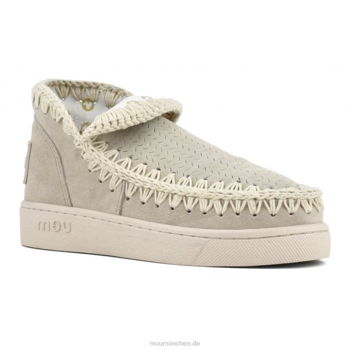 Sneaker einfarbig Frauen 0V6X36 Kreide Mou