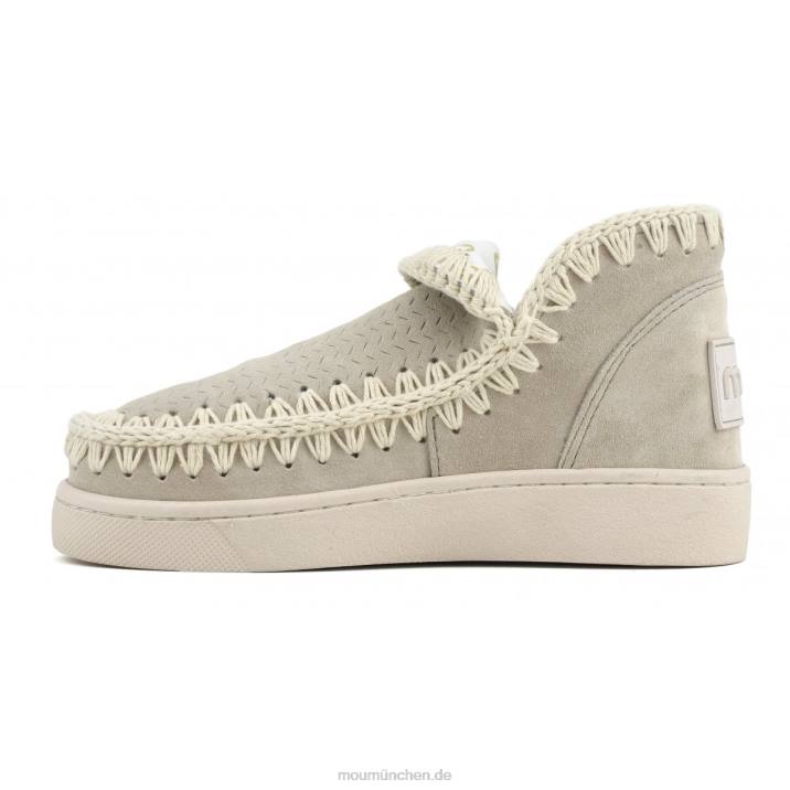Sneaker einfarbig Frauen 0V6X36 Kreide Mou