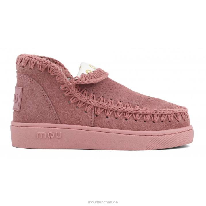 Sneaker einfarbig Frauen 0V6X37 Pfingstrose Mou