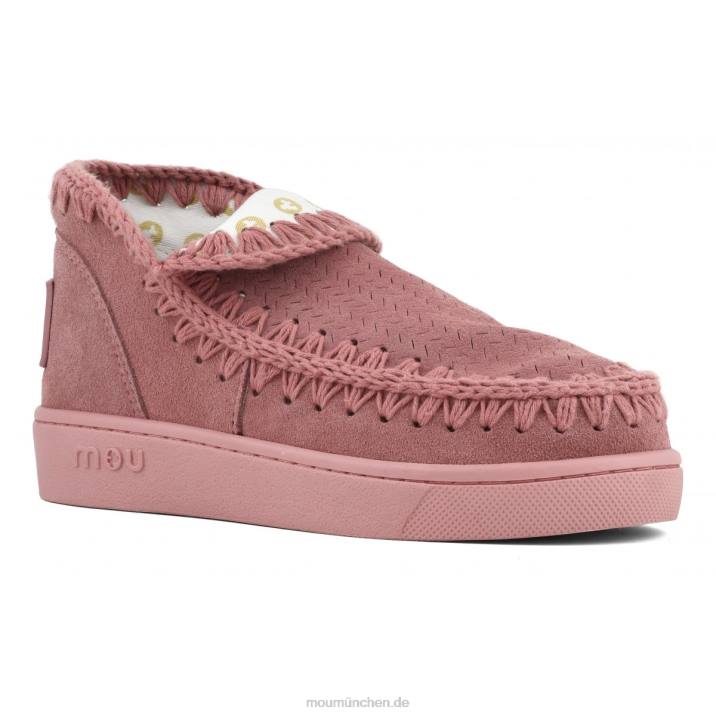 Sneaker einfarbig Frauen 0V6X37 Pfingstrose Mou