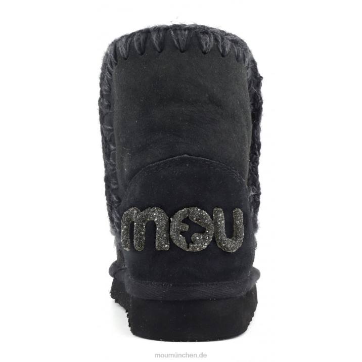 Eskimo 18 Glitzer-Logo Frauen 0V6X232 Schwarz Mou