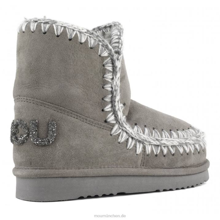 Eskimo 18 Glitzer-Logo Frauen 0V6X234 neues Grau Mou