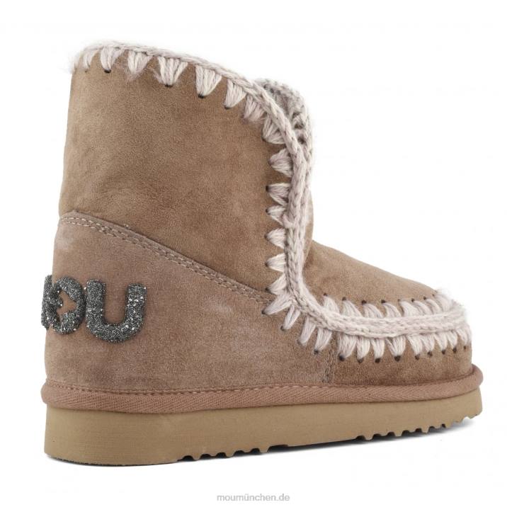 Eskimo 18 Glitzer-Logo Frauen 0V6X235 rosabraun Mou