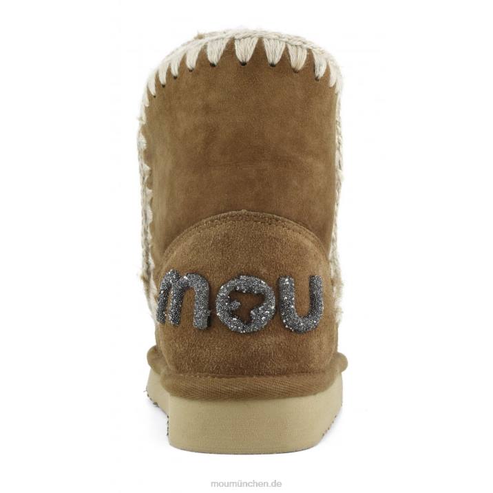 Eskimo 18 Glitzer-Logo Frauen 0V6X236 Cognac Mou