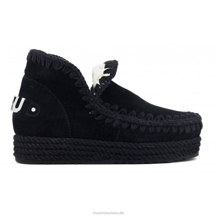 Eskimo 18 Jute Frauen 0V6X110 Schwarz Mou