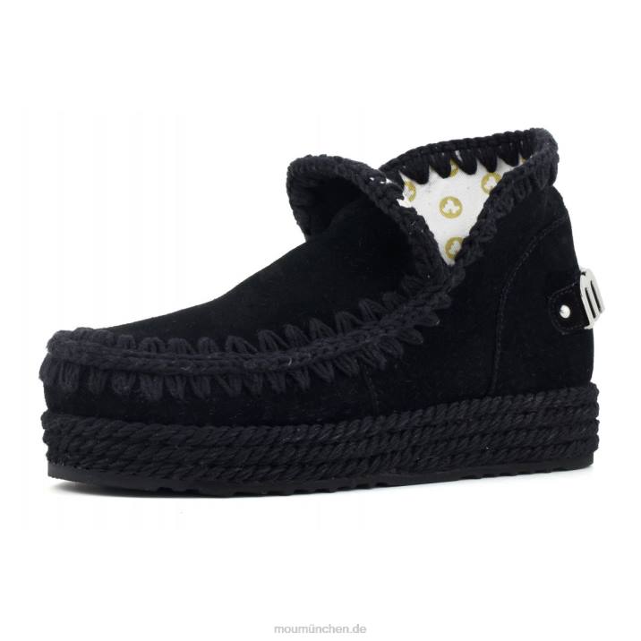 Eskimo 18 Jute Frauen 0V6X110 Schwarz Mou