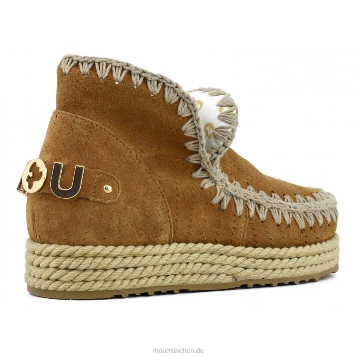 Eskimo 18 Jute Frauen 0V6X111 Cognac Mou