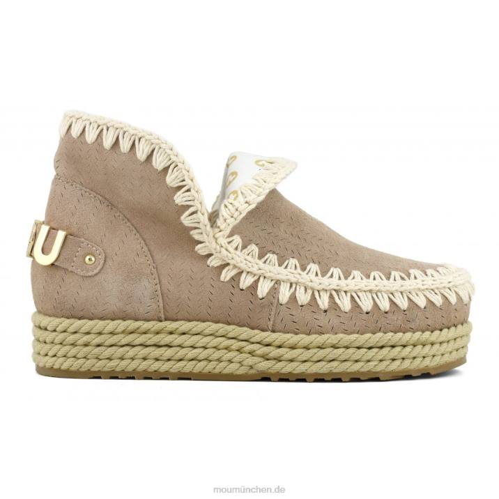 Eskimo 18 Jute Frauen 0V6X114 rosa Sand (Flussmittel) Mou