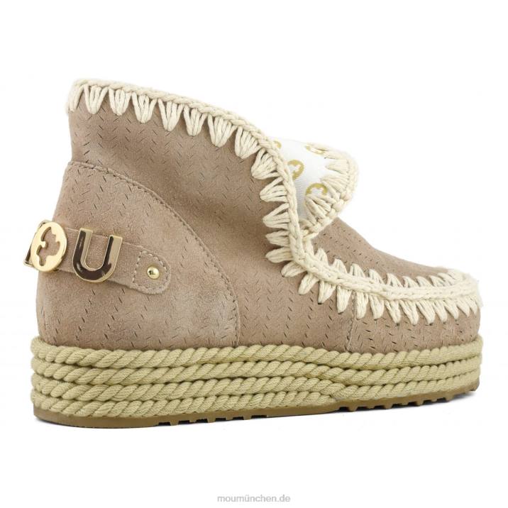 Eskimo 18 Jute Frauen 0V6X114 rosa Sand (Flussmittel) Mou