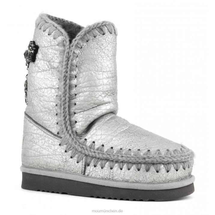 Eskimo 24 Aufnäher mit Kristallen auf der Rückseite Frauen 0V6X361 metallisches Büffelrotguss Mou