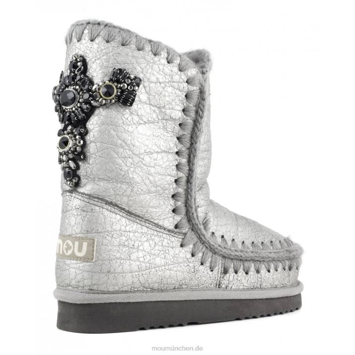 Eskimo 24 Aufnäher mit Kristallen auf der Rückseite Frauen 0V6X361 metallisches Büffelrotguss Mou