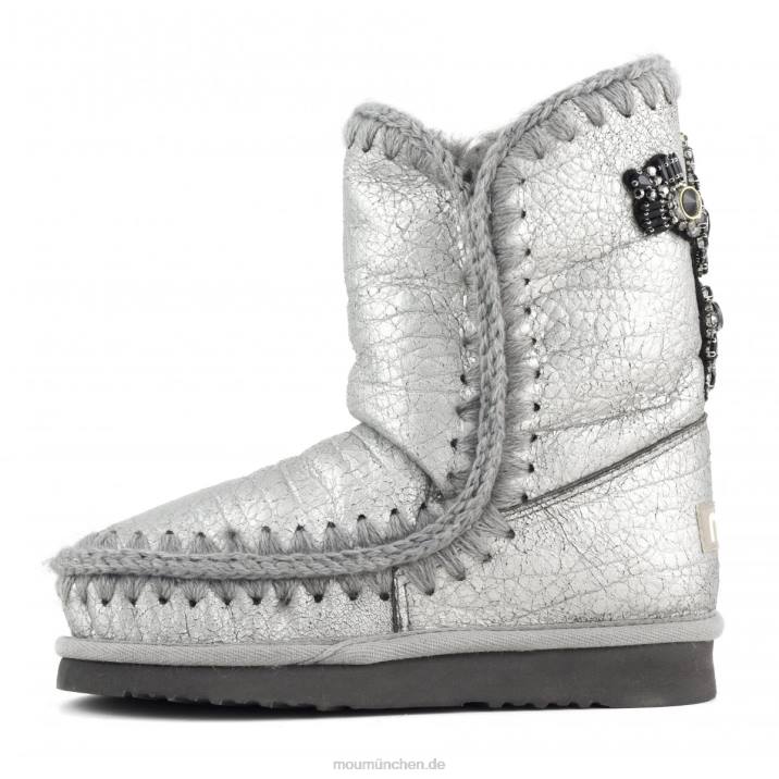 Eskimo 24 Aufnäher mit Kristallen auf der Rückseite Frauen 0V6X361 metallisches Büffelrotguss Mou