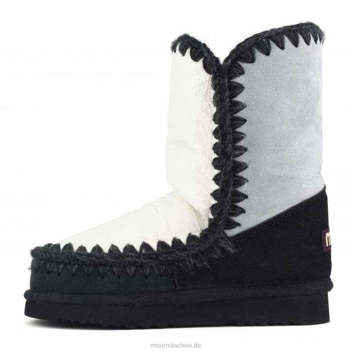 Eskimo 24 Farbblock Frauen 0V6X300 Eismeer & Schwarz-Weiß-Mix Mou