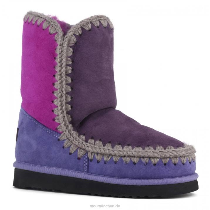 Eskimo 24 Farbblock Frauen 0V6X301 Cyclamin/Lila-Mischung Mou