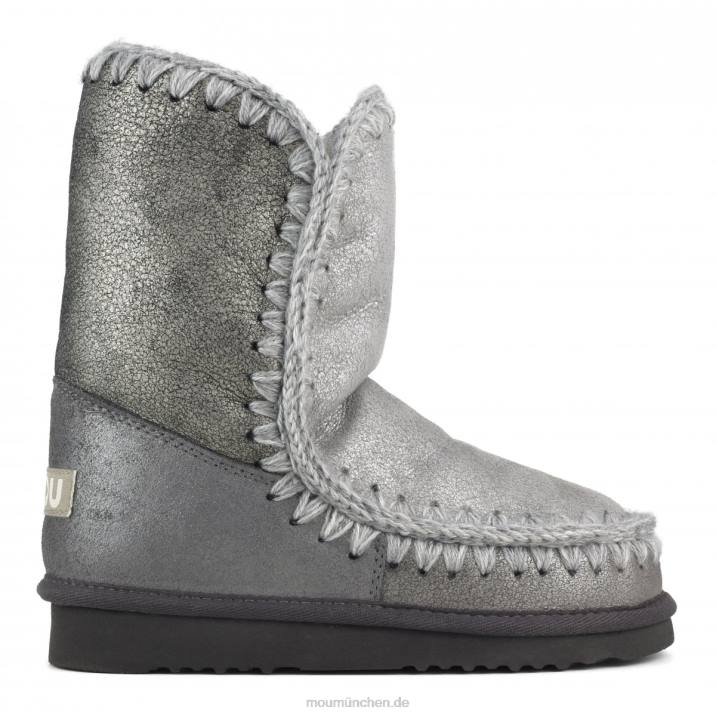 Eskimo 24 Farbblock Frauen 0V6X334 Staubschwarz/Silber-Mischung Mou