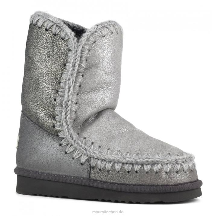 Eskimo 24 Farbblock Frauen 0V6X334 Staubschwarz/Silber-Mischung Mou