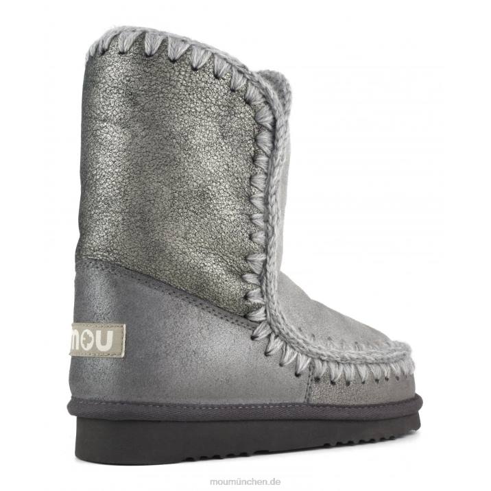 Eskimo 24 Farbblock Frauen 0V6X334 Staubschwarz/Silber-Mischung Mou