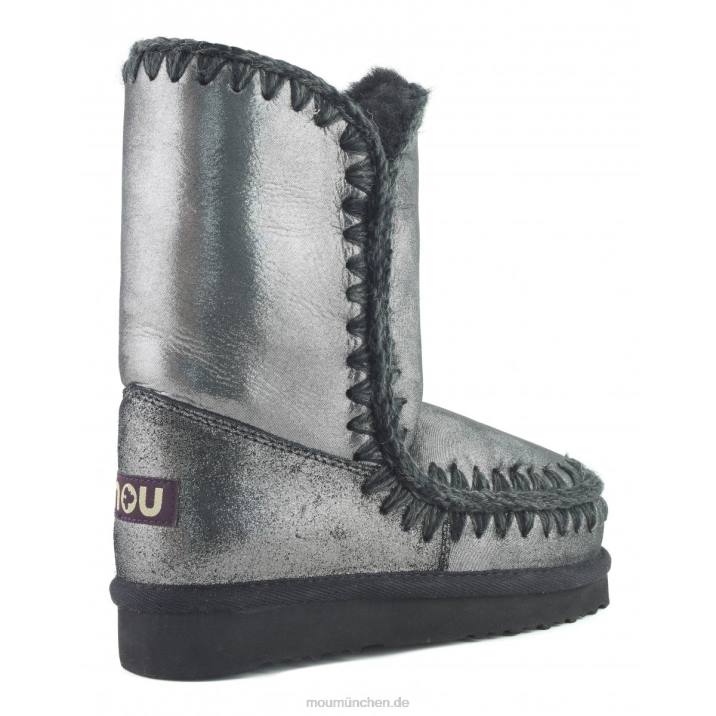 Eskimo 24 Frauen 0V6X390 Mikroglitter schwarz Mou