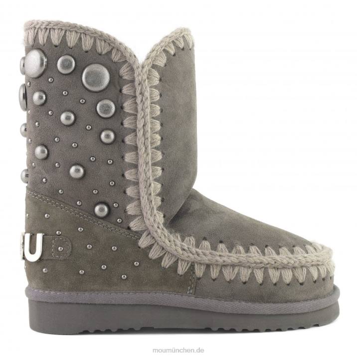 Eskimo 24 Rückennieten, großes Logo Frauen 0V6X397 Holzkohle Mou