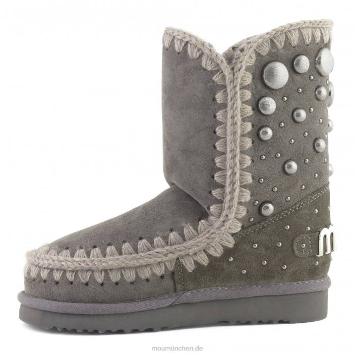 Eskimo 24 Rückennieten, großes Logo Frauen 0V6X397 Holzkohle Mou