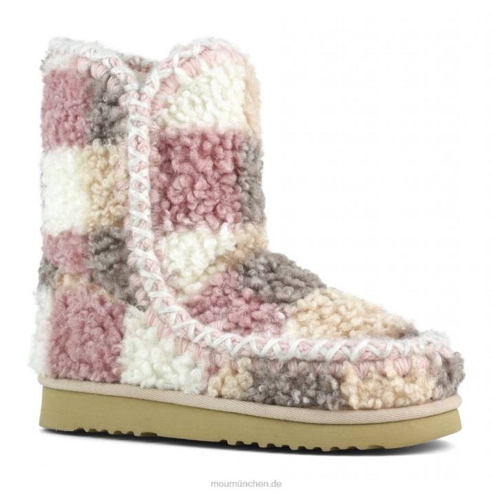 Eskimo 24 Tartan-Teddy-Fleece Frauen 0V6X321 Teddy-Karos nackt Mou