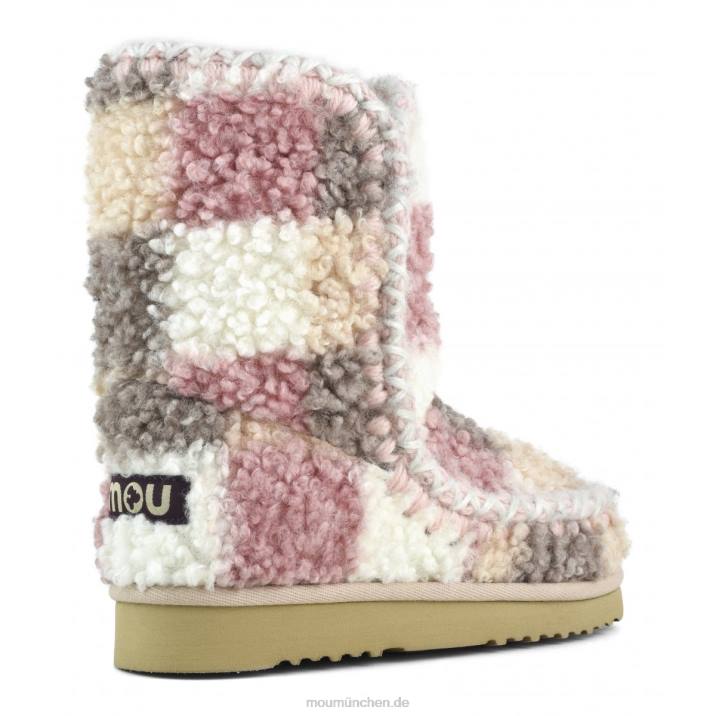 Eskimo 24 Tartan-Teddy-Fleece Frauen 0V6X321 Teddy-Karos nackt Mou